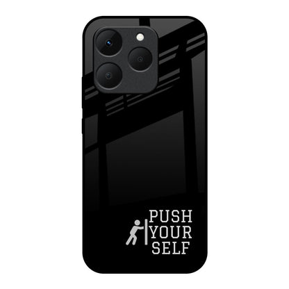 Push Your Self Realme 15T 5G Glass Back Cover Online