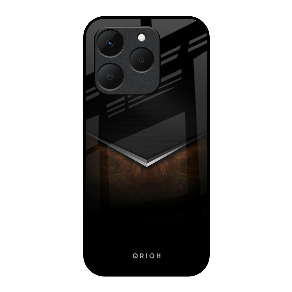 Dark Walnut Realme 15T 5G Glass Back Cover Online