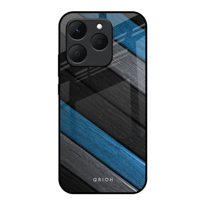 Multicolor Wooden Effect Realme 15T 5G Glass Back Cover Online