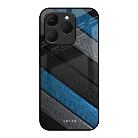 Multicolor Wooden Effect Realme 15T 5G Glass Back Cover Online