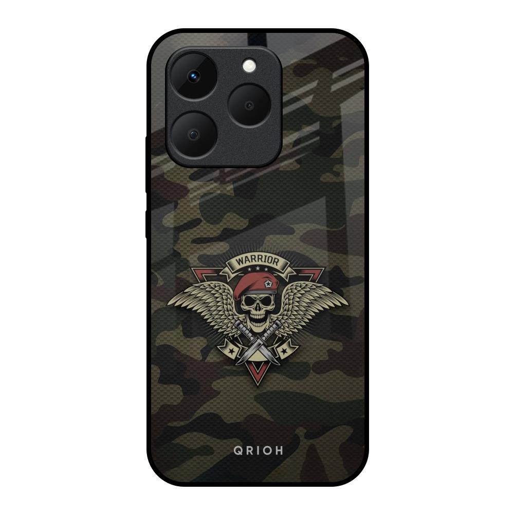 Army Warrior Realme 15T 5G Glass Back Cover Online