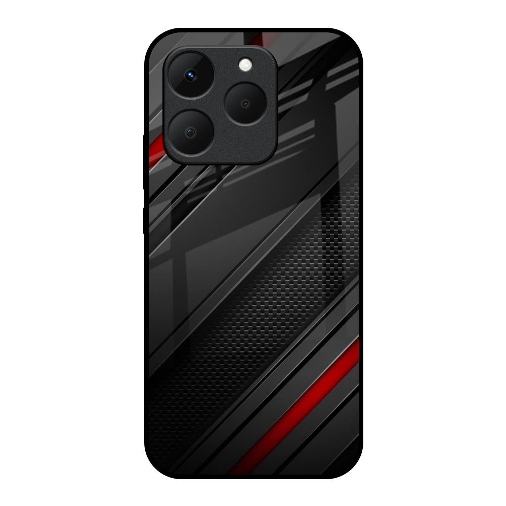 Modern Abstract Realme 15T 5G Glass Back Cover Online