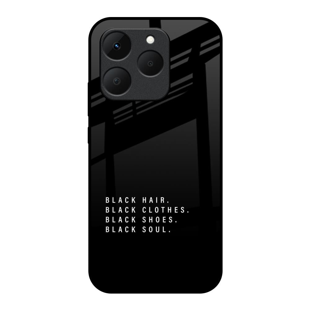 Black Soul Realme 15T 5G Glass Back Cover Online