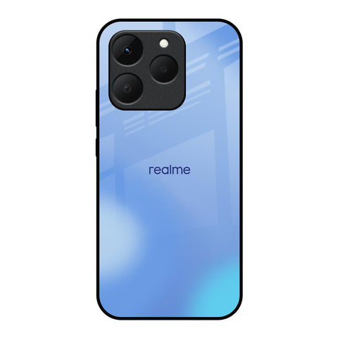 Vibrant Blue Texture Realme 15T 5G Glass Back Cover Online
