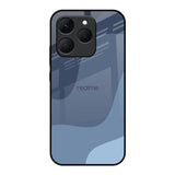 Navy Blue Ombre Realme 15T 5G Glass Back Cover Online