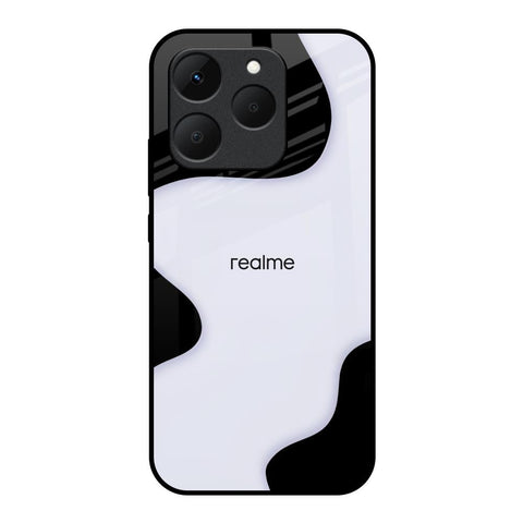 Wheat Cream Wavy Realme 15T 5G Glass Back Cover Online