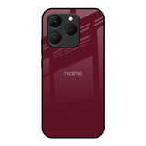 Classic Burgundy Realme 15T 5G Glass Back Cover Online
