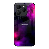 Pink Galaxy Realme 15T 5G Glass Back Cover Online