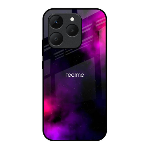 Pink Galaxy Realme 15T 5G Glass Back Cover Online