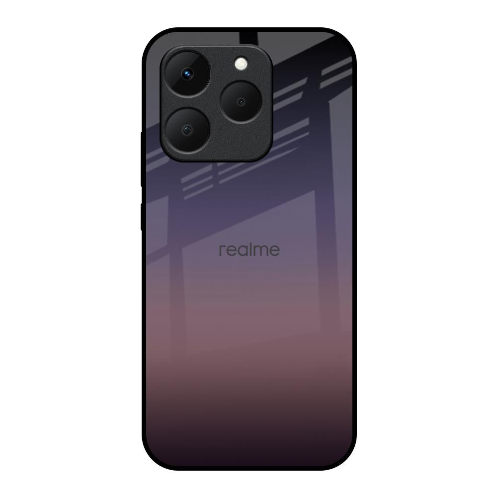 Grey Ombre Realme 15T 5G Glass Back Cover Online