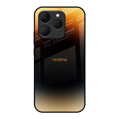 Grainy Yellow Realme 15T 5G Glass Back Cover Online