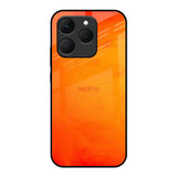 Tangy Orange Realme 15T 5G Glass Back Cover Online