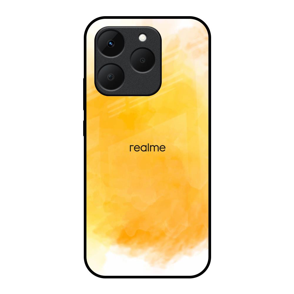 Rustic Orange Realme 15T 5G Glass Back Cover Online