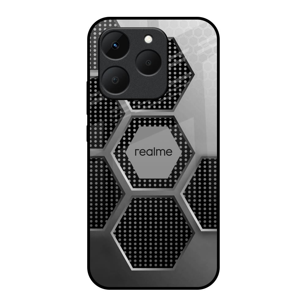 Hexagon Style Realme 15T 5G Glass Back Cover Online