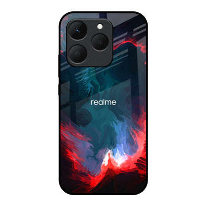 Brush Art Realme 15T 5G Glass Back Cover Online