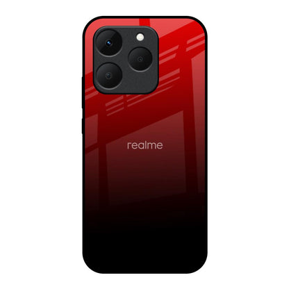 Maroon Faded Realme 15T 5G Glass Back Cover Online