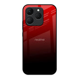 Maroon Faded Realme 15T 5G Glass Back Cover Online
