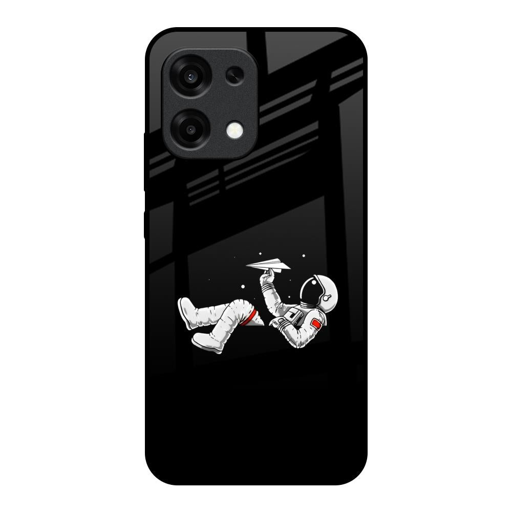 Space Traveller Oppo F31 5G Glass Back Cover Online