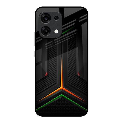 Modern Ultra Chevron Oppo F31 5G Glass Back Cover Online