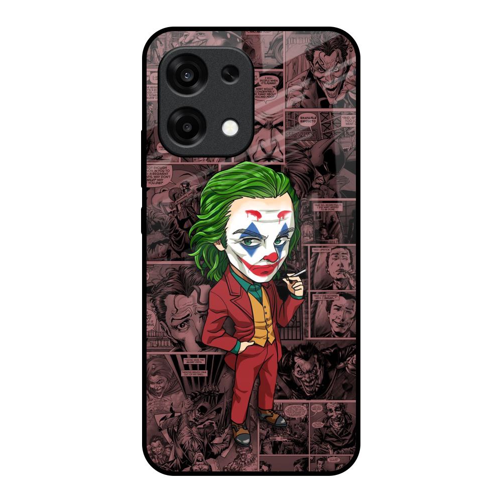 Joker Cartoon Oppo F31 5G Glass Back Cover Online