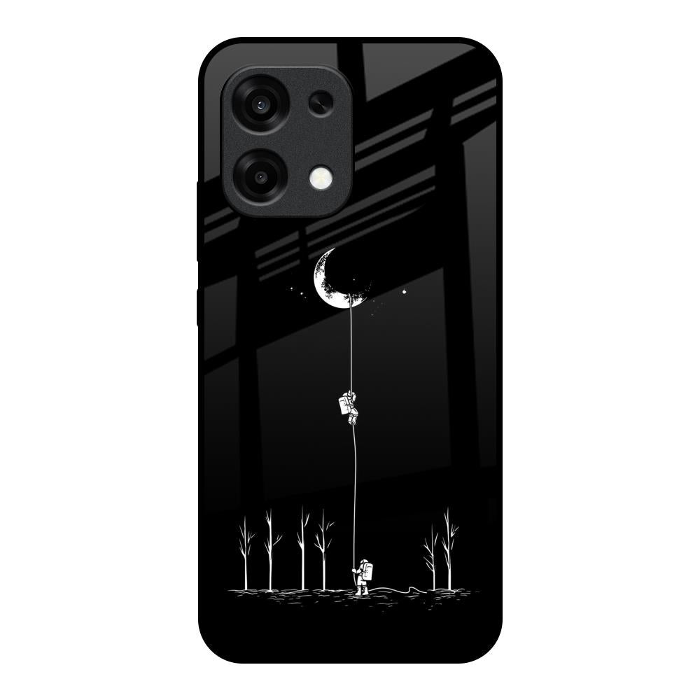 Catch the Moon Oppo F31 5G Glass Back Cover Online
