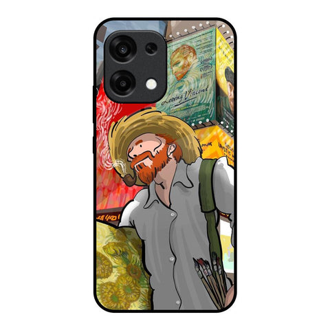Loving Vincent Oppo F31 5G Glass Back Cover Online