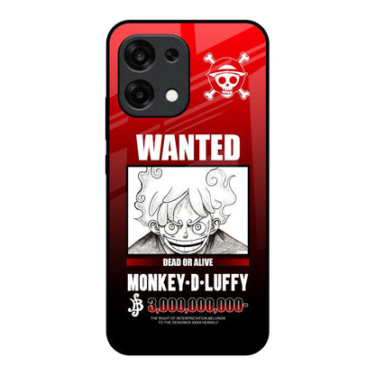 Luffy Wanted Oppo F31 5G Glass Back Cover Online