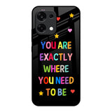 Magical Words Oppo F31 5G Glass Back Cover Online