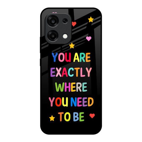 Magical Words Oppo F31 5G Glass Back Cover Online