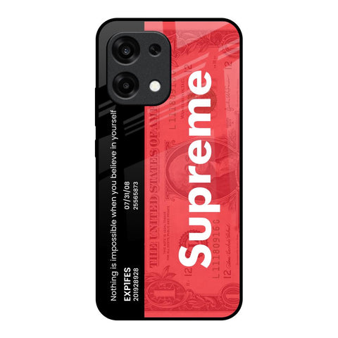 Supreme Ticket Oppo F31 5G Glass Back Cover Online