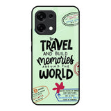 Travel Stamps Oppo F31 5G Glass Back Cover Online