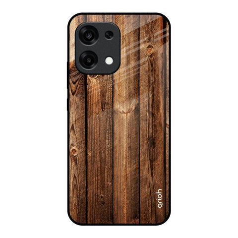 Timber Printed Oppo F31 5G Glass Back Cover Online