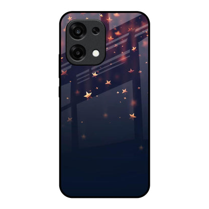 Falling Stars Oppo F31 5G Glass Back Cover Online