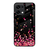 Heart Rain Fall Oppo F31 5G Glass Back Cover Online