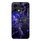 Techno Color Pattern Oppo F31 5G Glass Back Cover Online