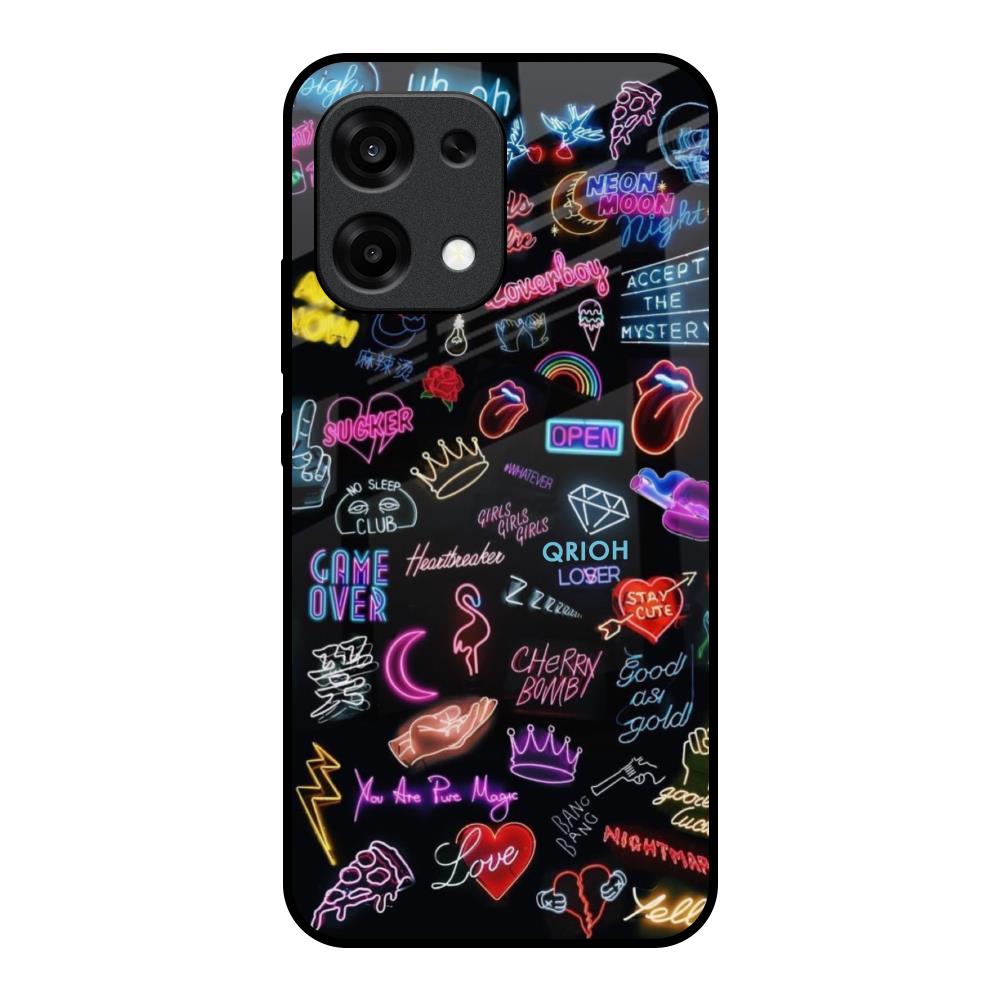 Accept The Mystery Oppo F31 5G Glass Back Cover Online