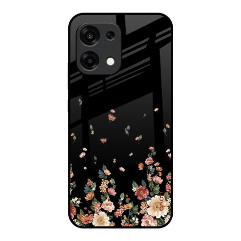 Floating Floral Print Oppo F31 5G Glass Back Cover Online