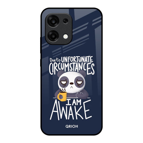 Struggling Panda Oppo F31 5G Glass Back Cover Online