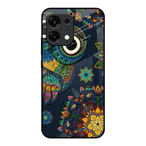 Owl Art Oppo F31 5G Glass Back Cover Online