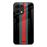 Vertical Stripes Oppo F31 5G Glass Back Cover Online