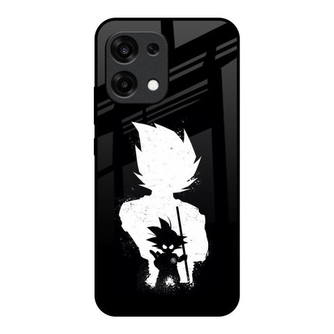 Monochrome Goku Oppo F31 5G Glass Back Cover Online