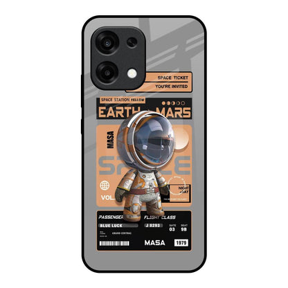 Space Ticket Oppo F31 5G Glass Back Cover Online