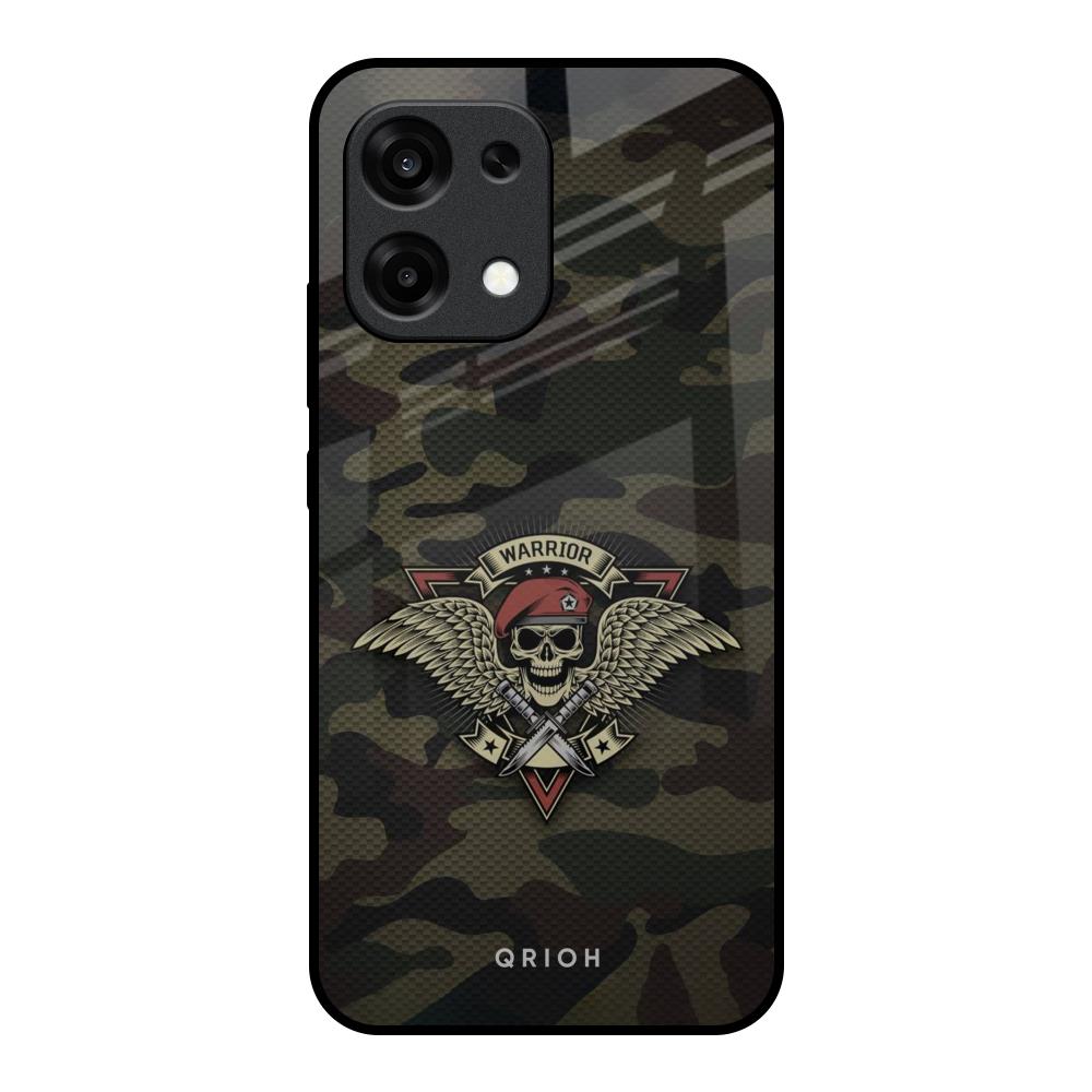 Army Warrior Oppo F31 5G Glass Back Cover Online