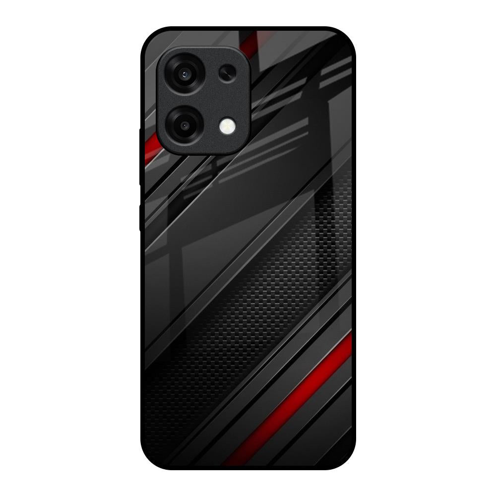 Modern Abstract Oppo F31 5G Glass Back Cover Online