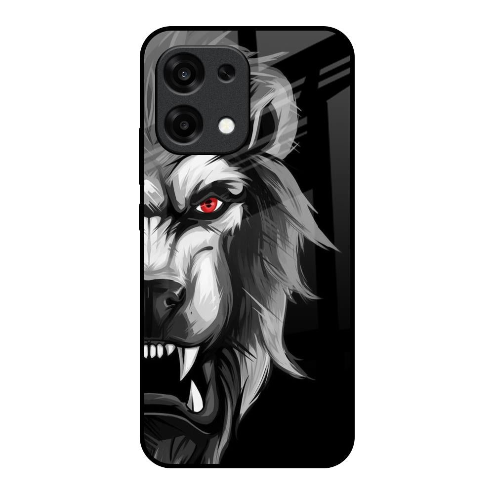 Wild Lion Oppo F31 5G Glass Back Cover Online