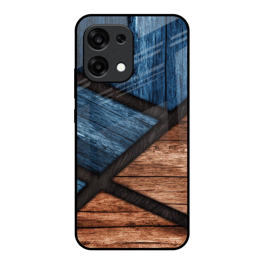 Wooden Tiles Oppo F31 5G Glass Back Cover Online
