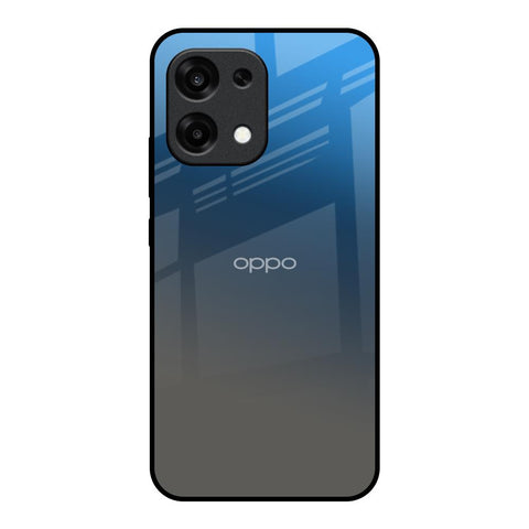 Blue Grey Ombre Oppo F31 5G Glass Back Cover Online