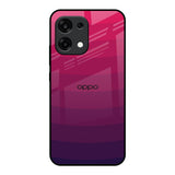 Wavy Pink Pattern Oppo F31 5G Glass Back Cover Online