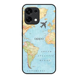 Fly Around The World Oppo F31 5G Glass Back Cover Online