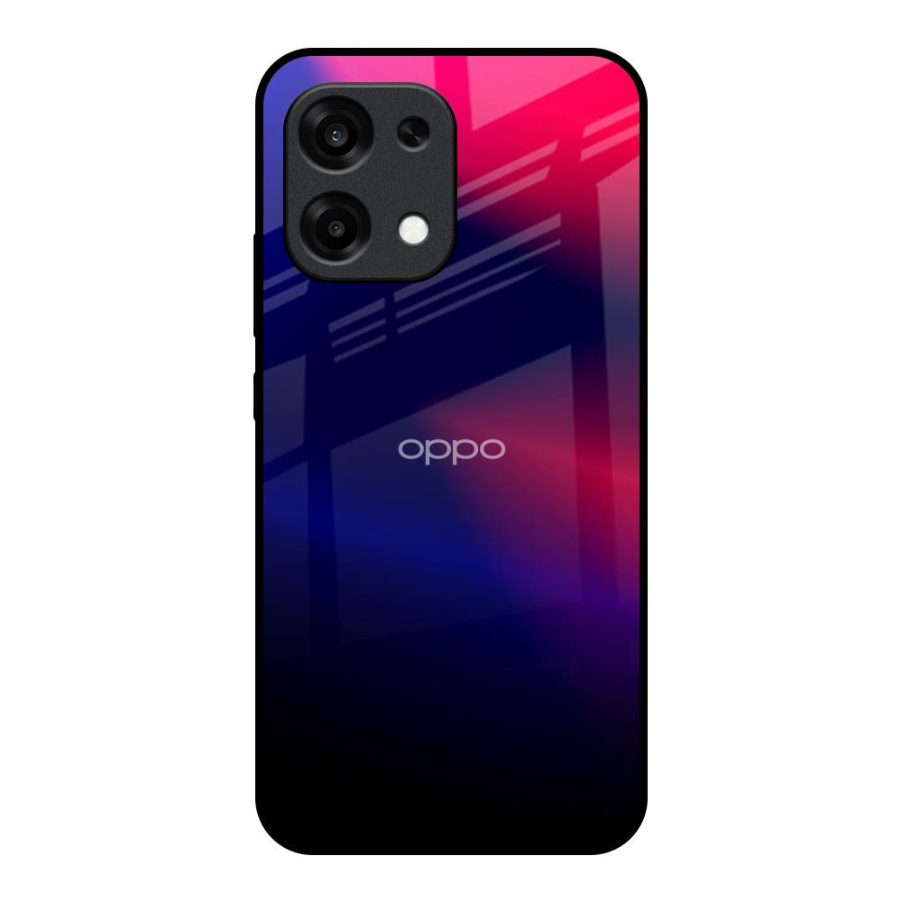 Blue Ombre Oppo F31 5G Glass Back Cover Online